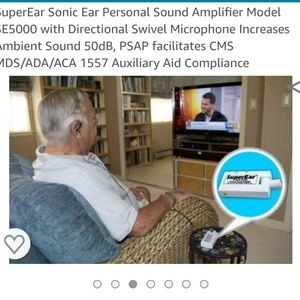 SuperEar personal sound amplifier